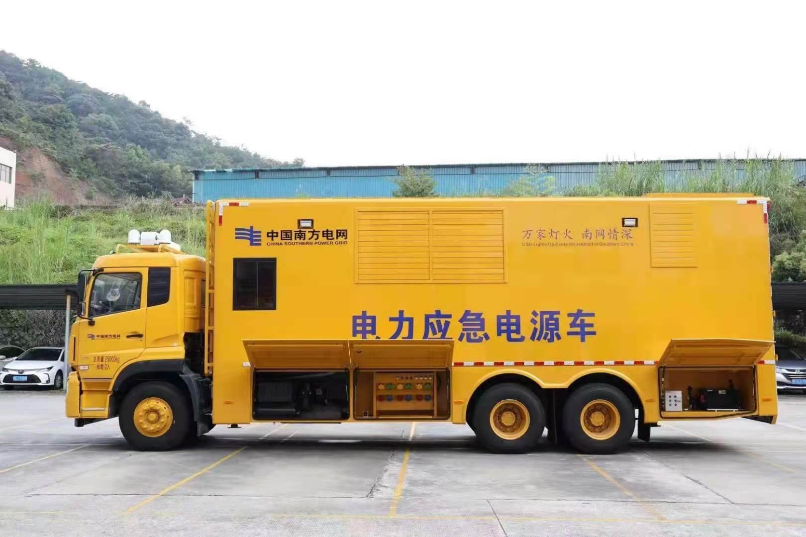 高青安康大型柴油发电机发电车UPS电源出租租赁